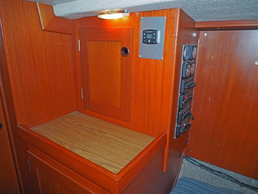 Cabine arri&egrave;re, H&eacute;bergements